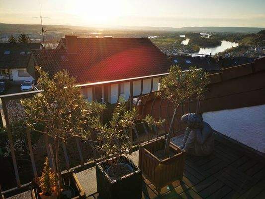 Balkon für gemütliche Stunden