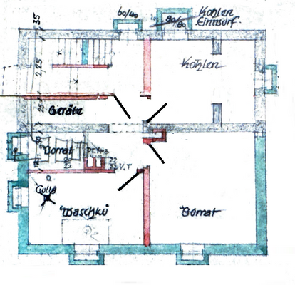 Grundriss Kellergeschoss