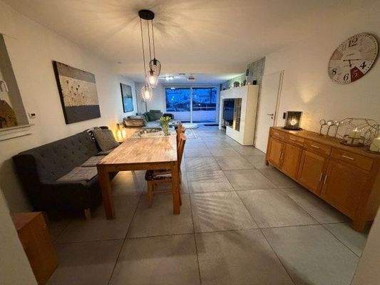 Blick in das Wohnzimmer