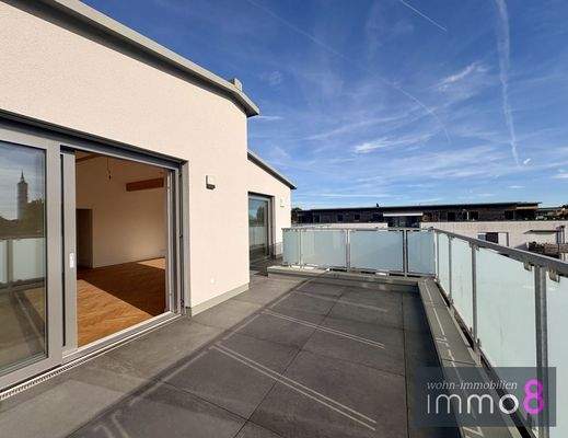 Dachterrasse für entspannte Momente im Freien