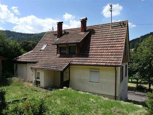 Hauszugang vom Garten