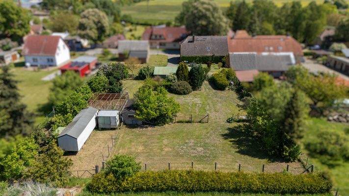 Luftaufnahme Gartenseite