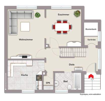 Grundriss Erdgeschoss