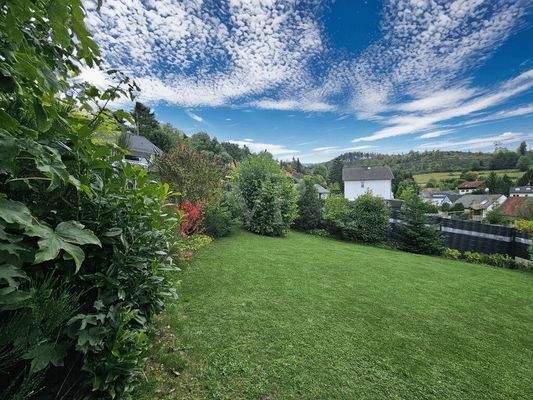 Schöner großer Garten