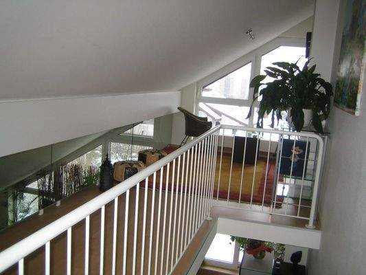 Ausblick von der Galerie aus