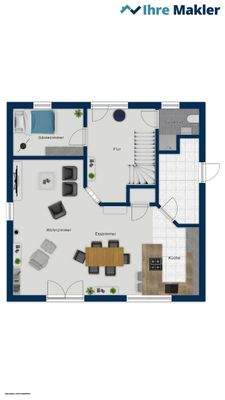 Grundriss Erdgeschoss