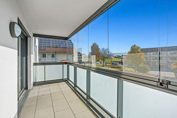 Balkon mit Verglasung Wohnung 1.OG