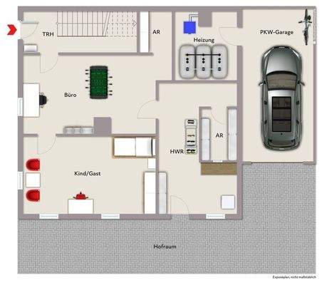 Grundriss Erdgeschoss