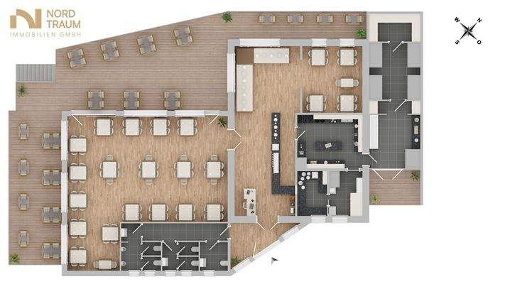 Grundriss Restaurant