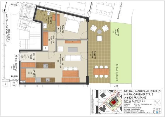 WA MARIA GRUENER STR 5 FRASTANZ TOP 02 EG MITTE 50