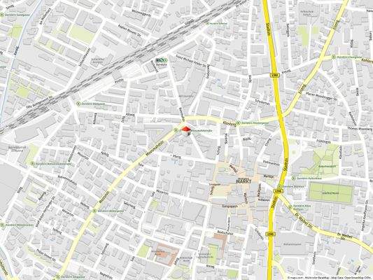 Geolyzer Kartenausschnitt