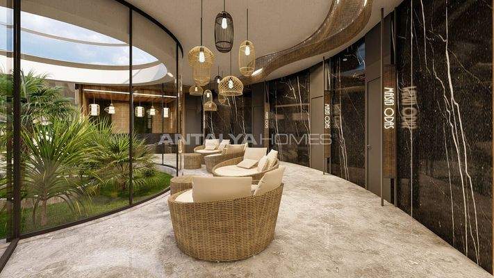 Real Estate in a Project with Pools in Altıntaş Antalya
