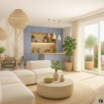 Einrichtungsbeispiel - Wohnzimmer