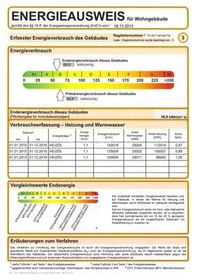 Energieausweis