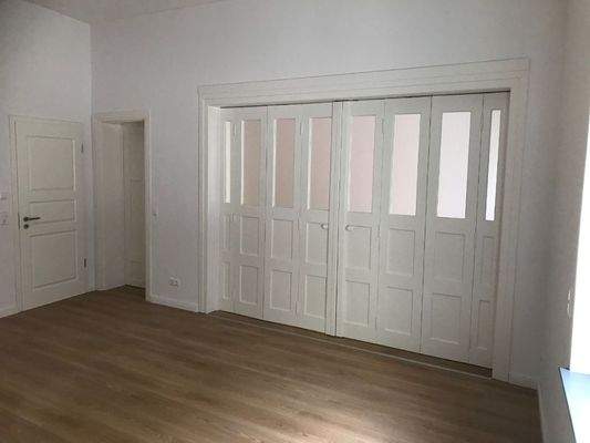 Ansicht Falttür aus dem 2. Kinderzimmer