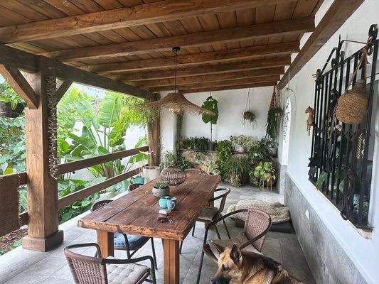 2417 Andalusien, Alhaurin de la Torre, haus mit gästeapartment und möglichkeit 1-2 pferde zu halten