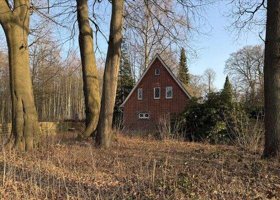 rückwärtige Hausansicht