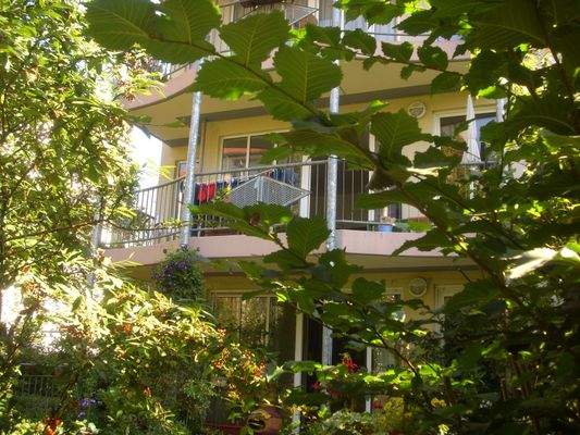 Gartenseite des Hauses