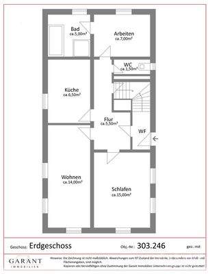 Grundriss Erdgeschoss