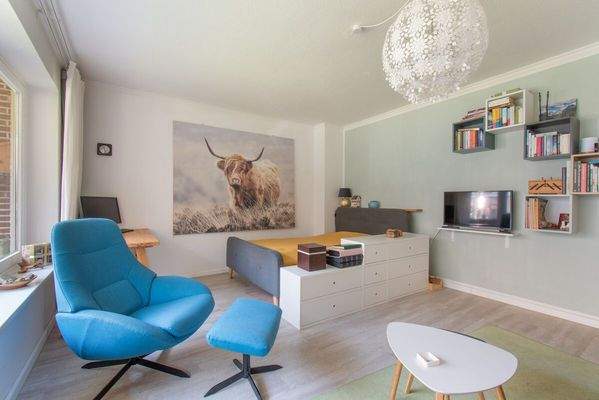 Flexibler Wohnraum mit angenehmer Wohnatmosphäre