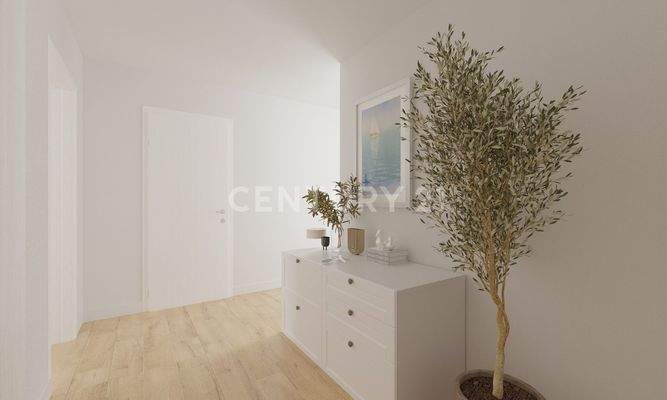 Eingang & Flur (visualisiert)