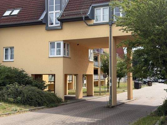 Durchfahrt zur Wohnung