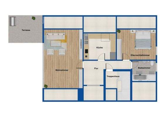 Grundriss Dachgeschoss