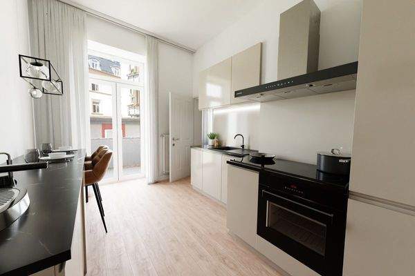 Küche - mit Möblierungsvorschlag