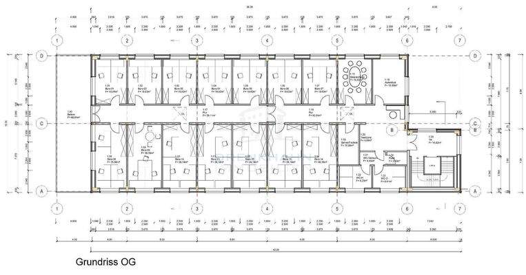 Grundrissidee Obergeschoss