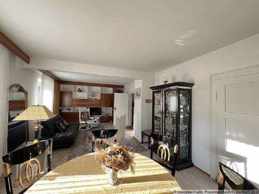 Blick vom Essbereich