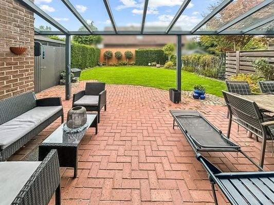 überdachte Terrasse Ansicht 1