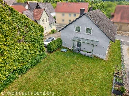 #15a Außenansicht Garten - Luftbild