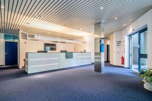 Empfang im Erdgeschoss