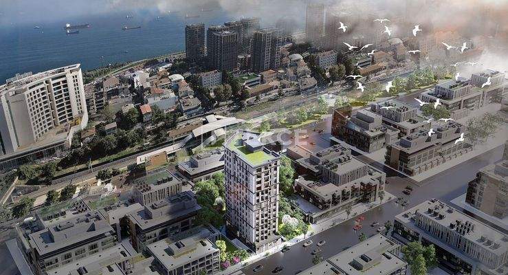 Apartments in Zeytinburnu 100 meters from the Marmaray Station