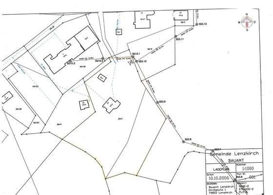 Haus Saig , Lageplan 