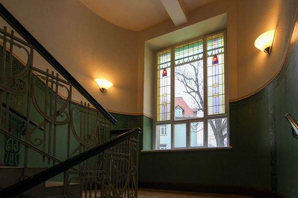 Ornamtentglasfenster