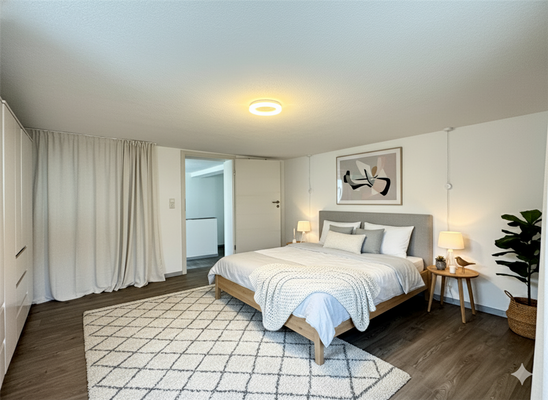 Schlafzimmer  - Visualisierung