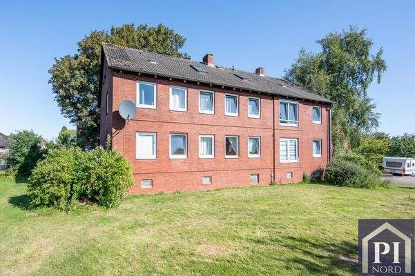 Hintere Hausansicht (rechtes MFH)