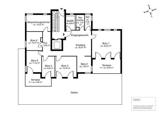 Grundriss Erdgeschoss