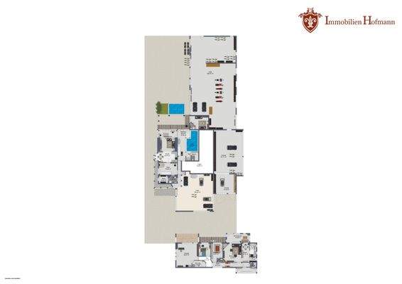 Gesamt Villa, Halle, Bungalow