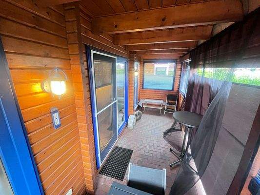 Überdachte Terrasse