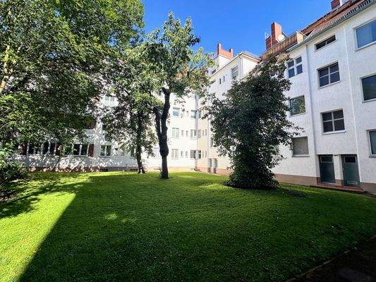 Ansprechender Innenhof