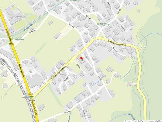 Geolyzer Kartenausschnitt