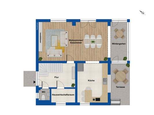 Grundriss Erdgeschoss