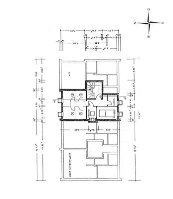 Grundriss des Untergeschosses mit Abstellräumen