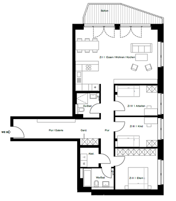 Grundriss WE08