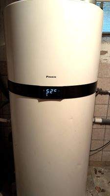 Wärmepumpe mit WW-Speicher