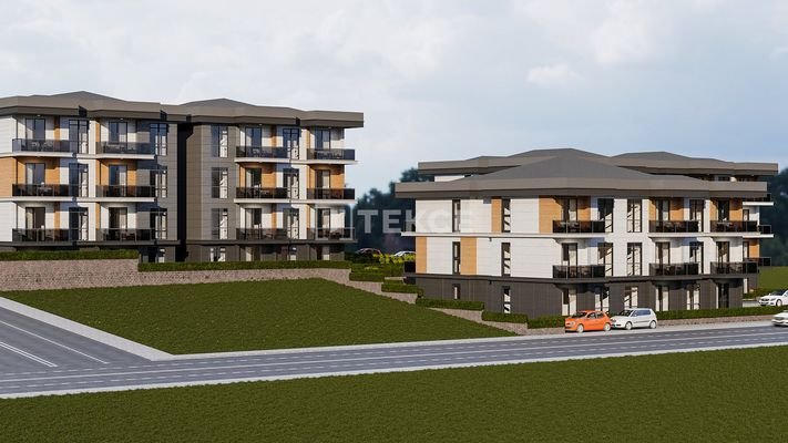 Apartments with Modern Living Spaces in Merkez Yalova