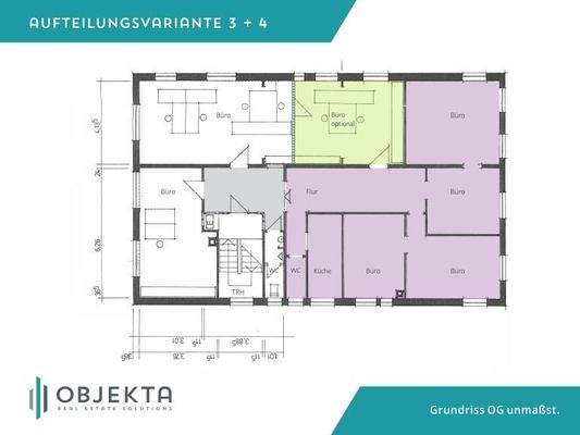 Aufteilungsvarianten OG