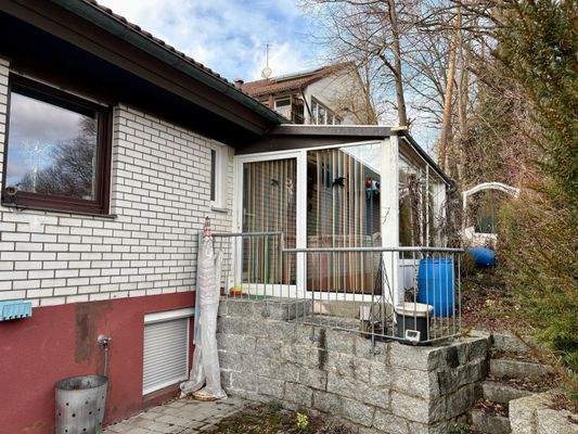 Wintergarten an Küche